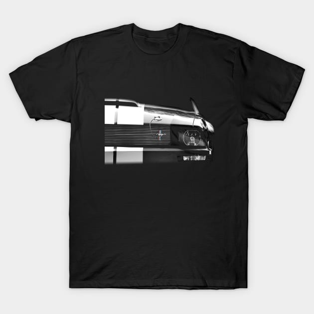 High Contrast Mustang T-Shirt by mal_photography